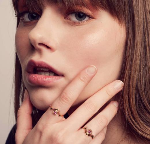 北京仓｜Les Merveilleuses-LEA 天然粉色碧玺 戒指［法国设计师］ 商品图4