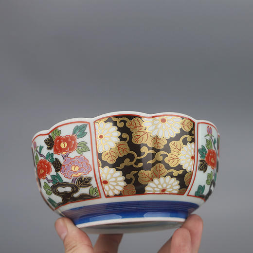 minoyaki美浓烧日本进口有田窑古伊万里碗陶瓷餐具五件套