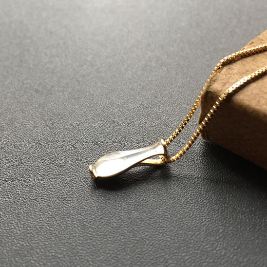 高冰种翡翠宝瓶4号18k黄金镶嵌 商品图1