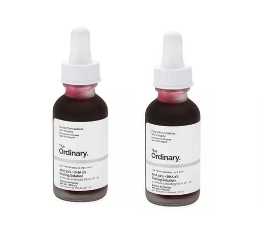 2瓶装 The Ordinary 30%果酸+2%水杨酸 精华 商品图2