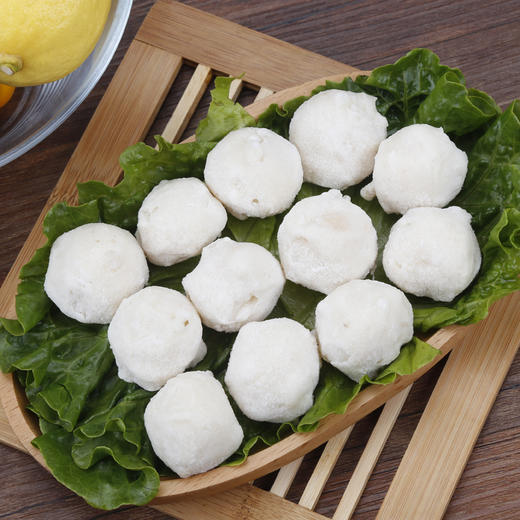 【野生海鱼丸】每包500克，潮汕传统捶打工艺_弹 脆 香 100%纯海鱼肉制成，不加任何添加剂！ 商品图2