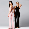 开背喇叭连衣裤含胸垫 FLARED JUMPSUIT 商品缩略图0