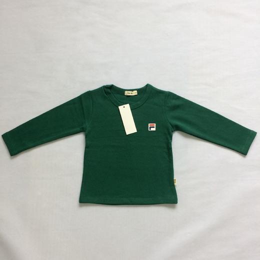 【90-130cm 厚实的上衣T 】 这季节好穿 男童女童打底衫 T恤衫 五色可选 商品图2