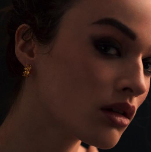 北京仓｜Les Merveilleuses-LILAS 耳环［法国设计师］ 商品图0