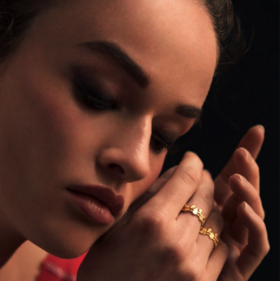 北京仓｜Les Merveilleuses-LILAS 戒指［法国设计师］