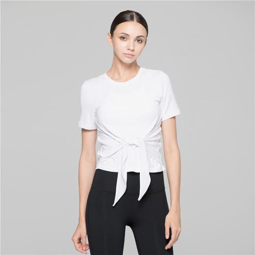 束身前后系腰T恤 SSENTIEL 24 商品图2