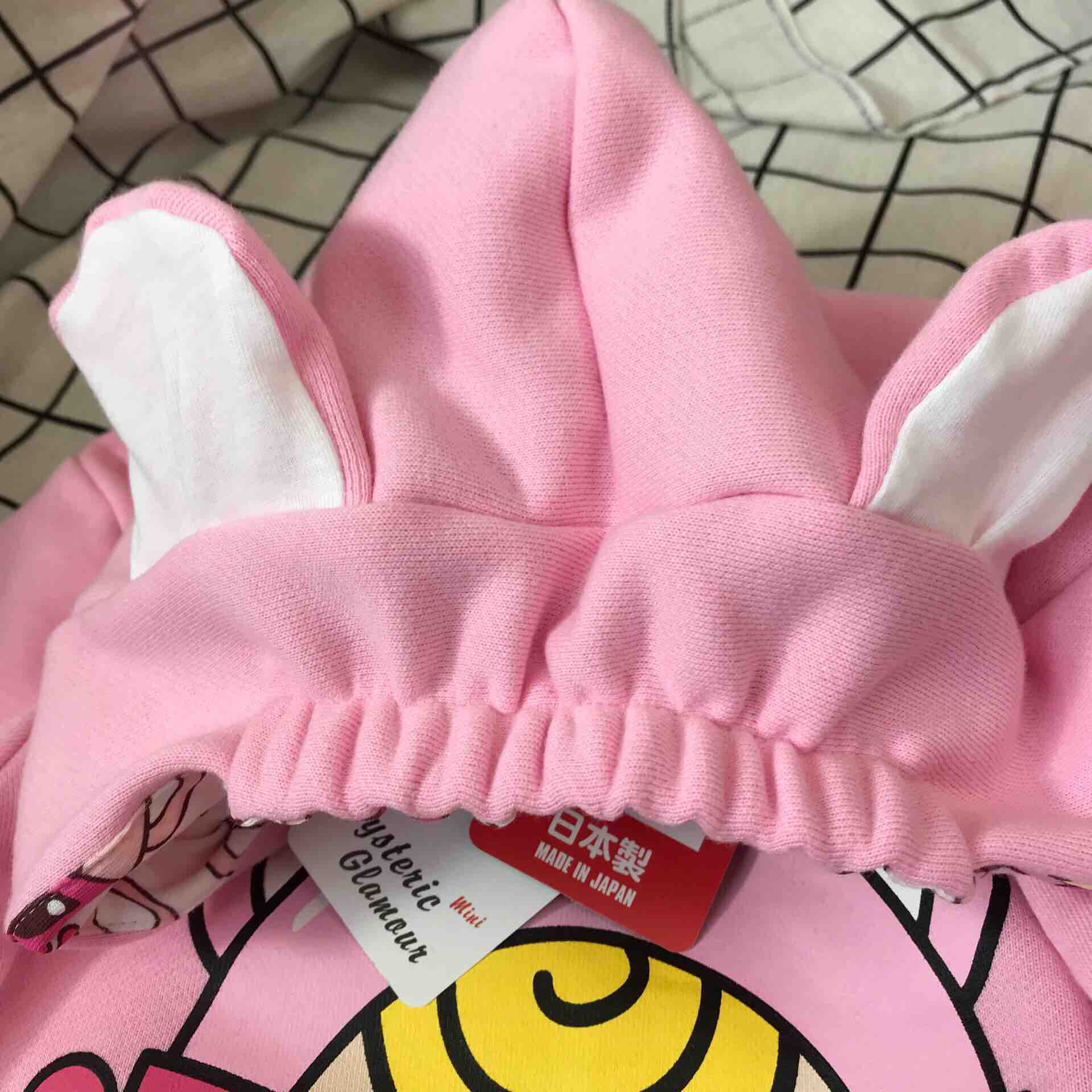 原单黑超奶嘴加薄绒卫衣裙