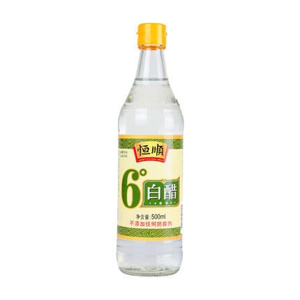 恒顺6°白醋500ml/瓶 商品图1