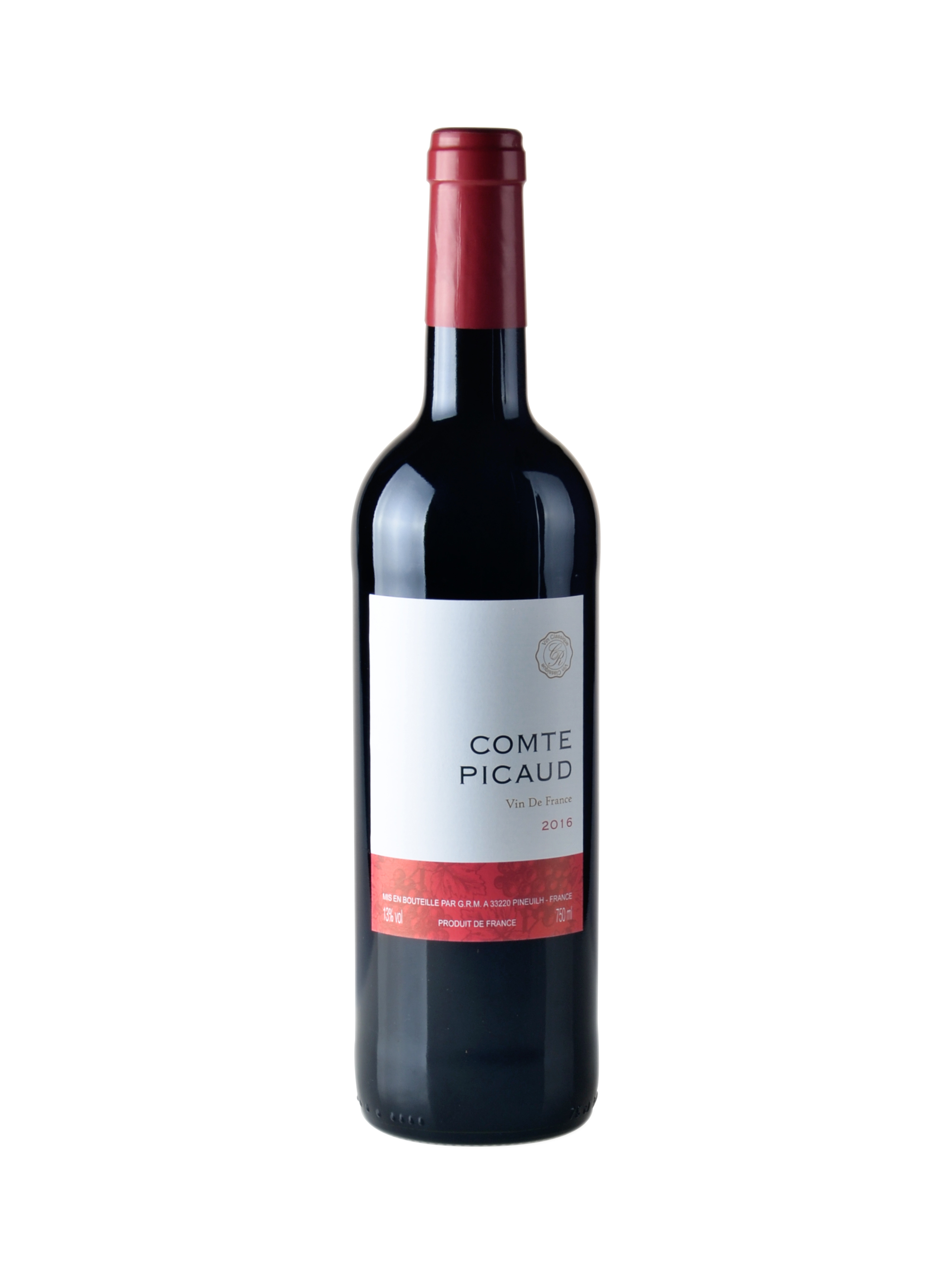 法国皮歌伯爵2016干红葡萄酒