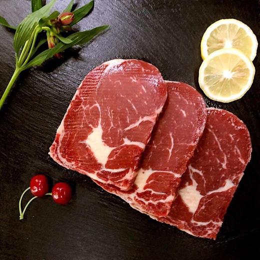 【优惠第二包半价】澳洲进口草饲眼肉牛排500g 原味牛肉非腌制 商品图0