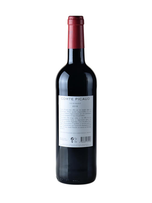 法国皮歌伯爵2016干红葡萄酒 商品图1