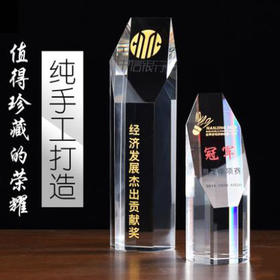 奖杯 水晶 定制 创意玻璃奖杯定制lol英雄联盟比赛奖品设计纪念品