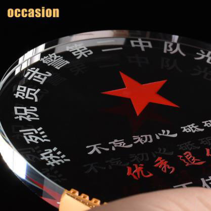 退伍军人纪念品定制个性创意送老兵小礼品定做优秀士兵荣誉牌制作 商品图3