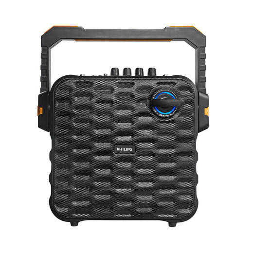 飞利浦（PHILIPS）SD60 户外广场舞拉杆音响   便携播放器  带无线话筒K歌家用   舞台演出  大功率重低音 商品图2