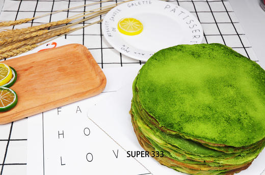 6-10寸 抹茶千层蛋糕 商品图0