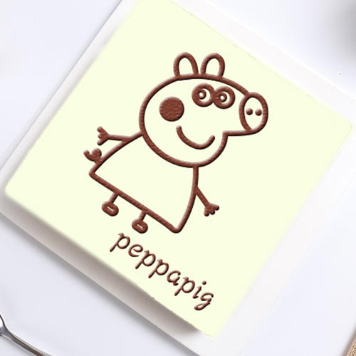 黑白定制撒粉蛋糕（含酒） 商品图3