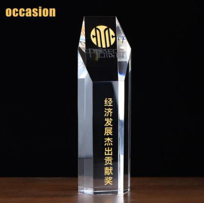 奖杯 水晶 定制 创意玻璃奖杯定制lol英雄联盟比赛奖品设计纪念品 商品图3