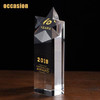 奖杯 水晶 定制 刻字定做创意纪念品制作颁奖比赛奖品水晶五角星 商品缩略图0