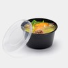 喇叭花300ml一次性透明碗圆形360ml塑料碗打包汤碗500ml双皮奶碗打包盒450套 商品缩略图1