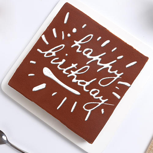 黑白定制撒粉蛋糕（含酒） 商品图1