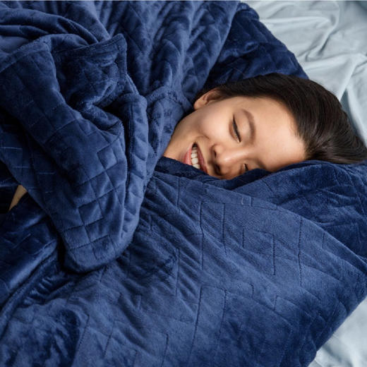 【美国Kickstarter大众创筹爆品 出新色】Gravity-weight blanket重力毯 减压毯 易入眠毯 睡眠黑科技 商品图2