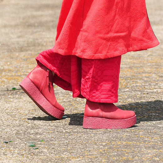 荒岛磨砂牛皮短靴 商品图3