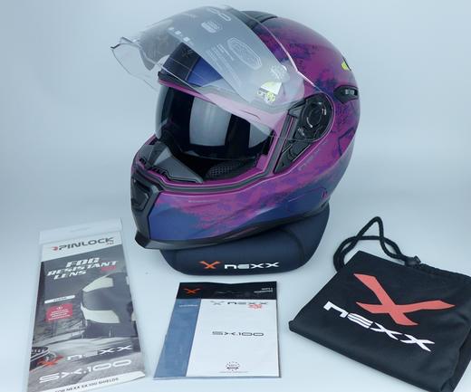 葡萄牙X NEXX  SX.100 Toxic运动旅行跑盔头盔全盔 商品图3