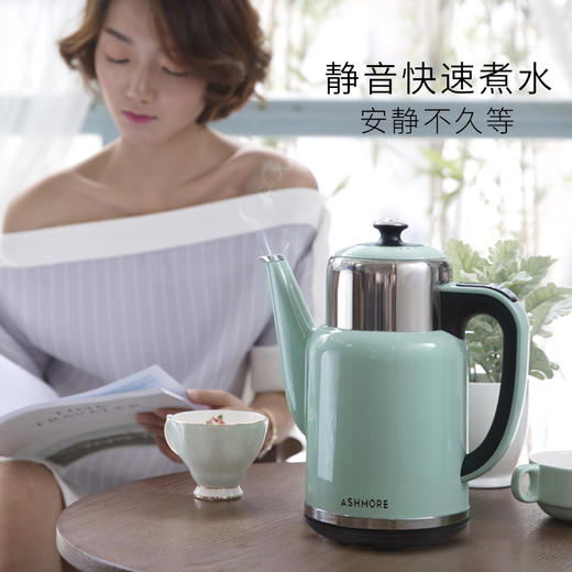 韩国艾诗摩尔A6188煮水壶 保温烧水壶 热水壶 快壶 电水壶 保温 内胆304不锈钢 商品图0