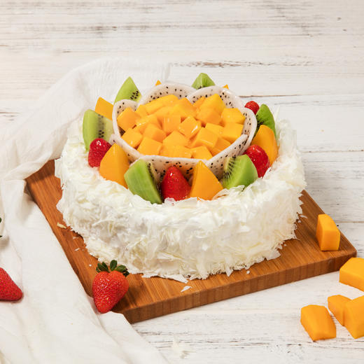 纯情蜜语蛋糕 免费送货上门 商品图0