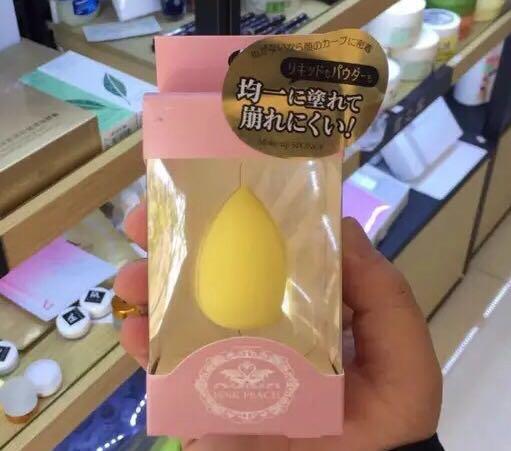 日本PINK PEACH锥形海绵粉扑（颜色随机发货） 商品图2