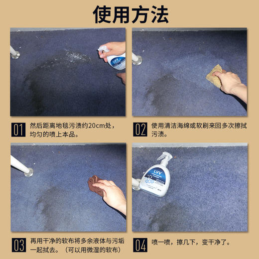417LVV波兰进口多功能清洁剂沙发皮包皮鞋去污 商品图1