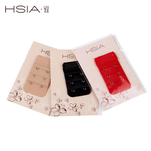 HSIA遐 内衣三排二扣延长扣3.8cm背扣 调节搭扣 文胸接扣加长扣 商品图1