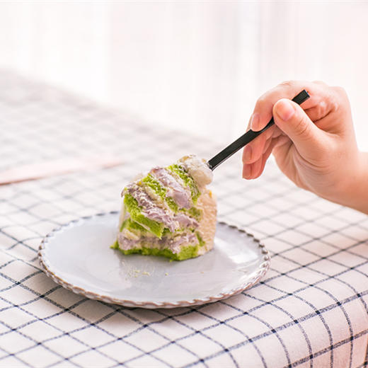 养生蛋糕「芋见」，紫芋+菠菜双重膳食纤维组合，低脂低卡吃的健康！ 商品图6