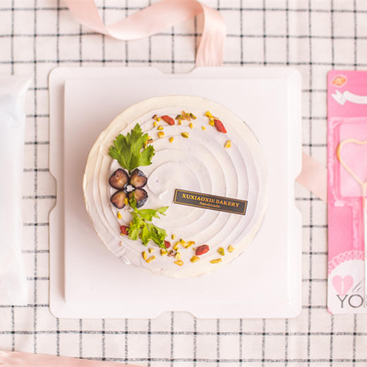 养生蛋糕「芋见」，紫芋+菠菜双重膳食纤维组合，低脂低卡吃的健康！ 商品图1