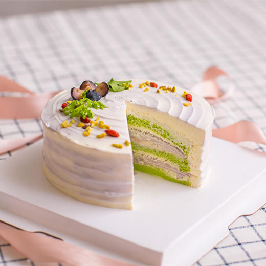 养生蛋糕「芋见」，紫芋+菠菜双重膳食纤维组合，低脂低卡吃的健康！ 商品图7