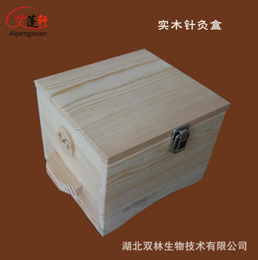 实木针灸盒  腹灸宝 艾柱艾绒灸通用实木灸盒 直径80以内艾柱温灸器 温灸仪 商品图0