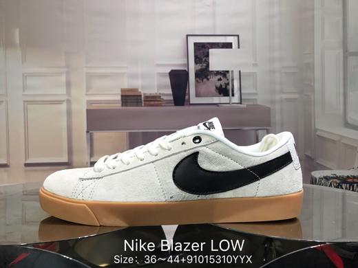 男款鞋耐克nikeblazerlow豬巴皮開拓者百搭滑板鞋