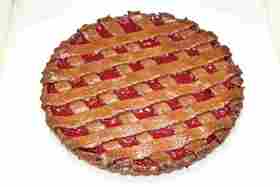 聚会佳品 传统欧式甜点 林茨蛋糕 覆盆子派 Linzer Torte