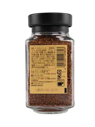 日本进口UCC速溶咖啡117号纯正浓香无糖苦味黑咖啡粉瓶装90g 商品图3