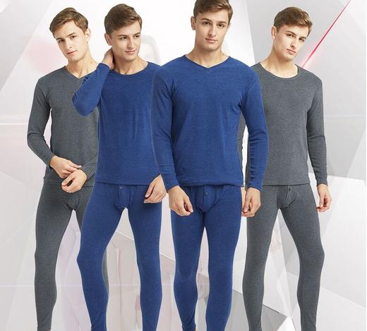 男竹色纺绒圆领保暖套285 商品图0