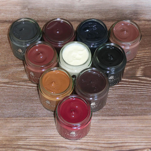 0722法国进口FAMACO铂金彩皮护理霜鞋油黑色保养鞋乳 商品图4