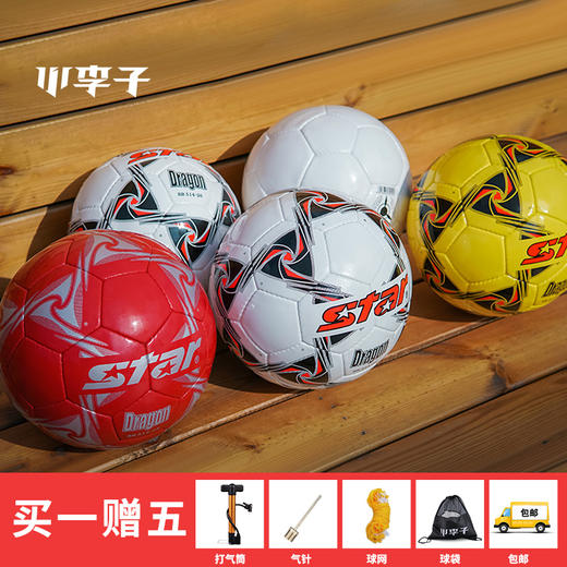 小李子:世达Star儿童小学生成人3号4号5号手缝耐磨训练比赛足球男 商品图0