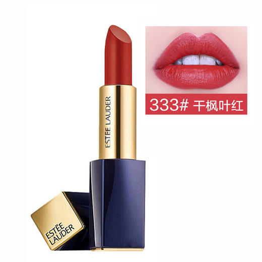 美国进口枫叶红雅诗兰黛倾慕唇膏丝绒系列21号33335g