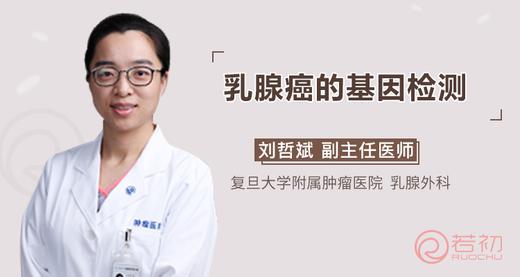 刘哲斌教授：乳腺癌的基因检测 商品图0