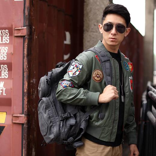 舰载机飞行员美国海军印象飞行服皮夹克