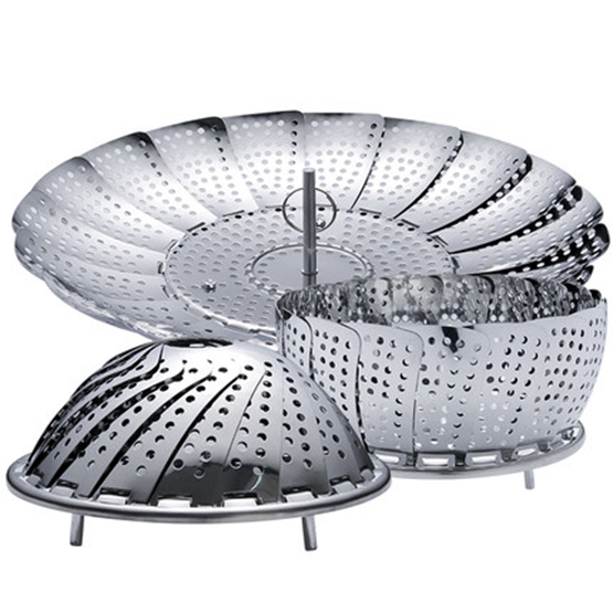 星妈同款 多功能厨房神器 手提式蒸笼 果盘 沥水篮