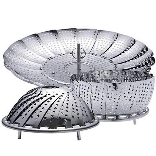 星妈同款 多功能厨房神器 手提式蒸笼 果盘 沥水篮 商品图0