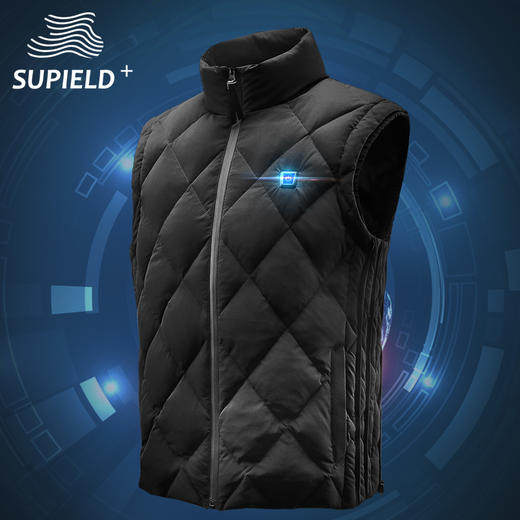 SUPIELD智能发热厚款马甲 商品图5
