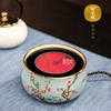 【莺歌烧旗舰店】粉彩浅蓝梅竹先春 电陶炉 商品缩略图0