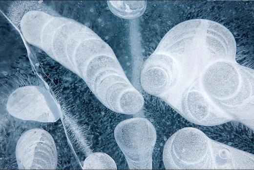 贝加尔湖蓝冰、冰泡、冰裂 、星空8天摄影团 商品图8